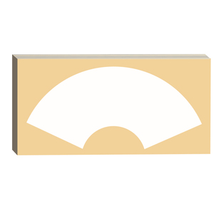 扇形国画卡纸宣纸镜面长方形加厚硬生宣半生半熟作品纸美术专用写生免装裱画框空白仿古古风书画工笔画毛笔纸