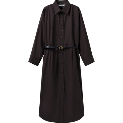 【播奥莱】播商场同款法式女士连衣裙25春季蝙蝠袖长裙BDS1LD1245