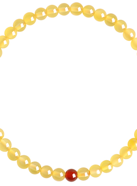 普陀山招财暴富缅甸黄玉手串女