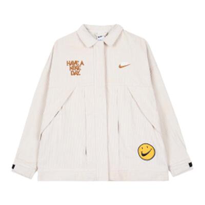 专柜正品Nike笑脸灯芯绒夹克
