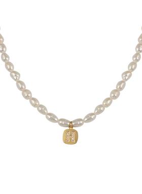 淡水珍珠高级感轻奢小众项链女