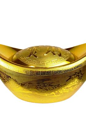 仿真塑料空心旺财糖果盒包邮元宝