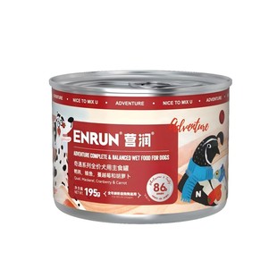 【主食犬罐195g全面营养】营润鲜果蔬高适口全阶段通用不挑食狗粮