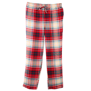 睡裤女全棉柔软春季大码全棉家居裤纯棉宽松长裤高腰简约居家裤