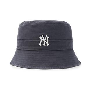 MLB官方男女同款情侣显脸小渔夫帽时尚百搭平顶遮阳帽春夏HTB03