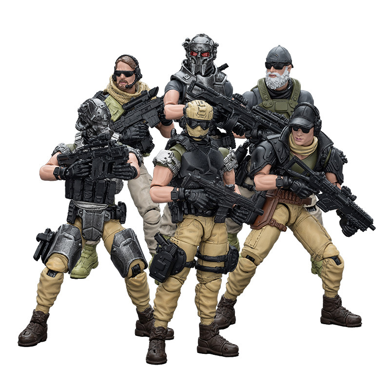 JOYTOY暗源硬核酷玩系列基纳雇佣兵小队 萨克雇佣兵小队1:18兵人