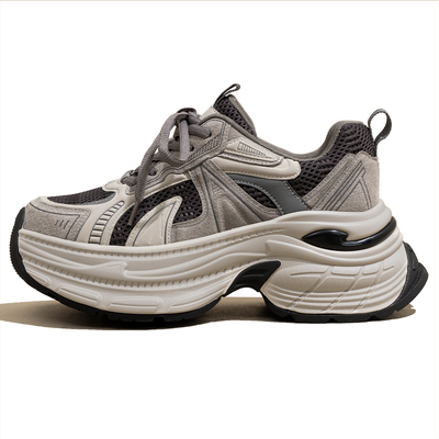 snowelf圆头松糕老爹鞋