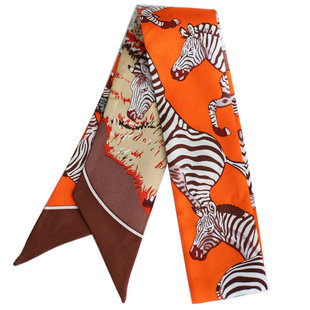 真丝绑包丝带系缠包带绑包包手柄小丝巾桑蚕丝绑手提包窄丝带飘带