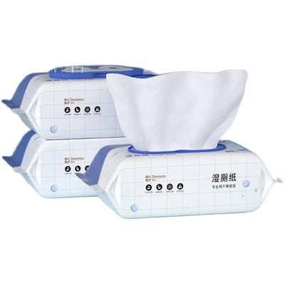 德佑湿厕纸巾私处清洁99.9%除菌