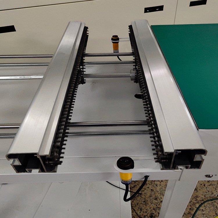 2SMT链条式接驳台PCB板生产过桥冷却流水线输送机电子设备