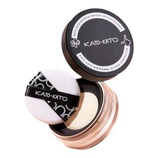 新版KATO散粉定妆粉持久控油防水防汗不脱妆蜜粉饼哑光磨皮大牌女