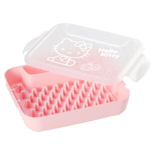 学厨 hello kitty裱花嘴收纳盒家用烘焙工具箱挤花嘴收纳箱55头