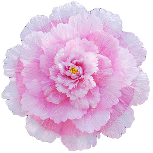 舞蹈道具牡丹花伞幼儿园舞台演出道具花儿童表演花伞秧歌舞手拿花