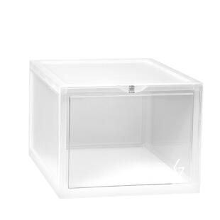 GOTO篮球鞋收纳鞋盒透明磁吸AJ鞋柜防氧化亚克力收藏展示柜鞋墙