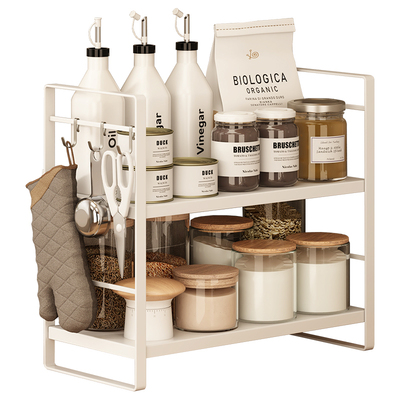 调料置物架厨房台面油盐酱醋收纳
