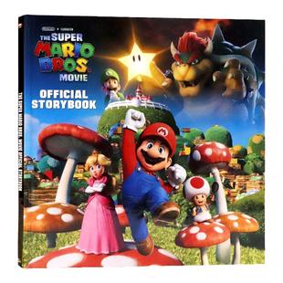 超级马力奥兄弟大电影 官方电影故事书 英文原版 Super Mario Bros. Movie Story 任天堂超级马里奥 幼儿童绘本卡通动画电影故事书