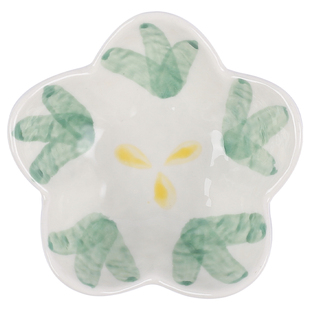 可爱日式陶瓷味碟火锅酱料碟小吃碟小菜咸菜碟不规则小碟子ins风