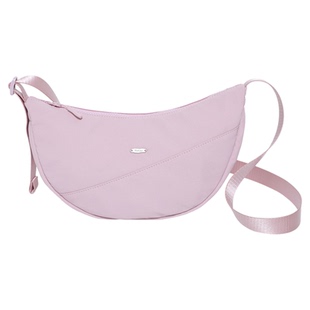 EHOOO尼龙斜挎包超轻饺子包防泼水轻量化小挎包男女可调节单肩包