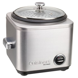 美国CUISINART美康雅CRC400ECRC800不锈钢电饭煲电饭锅美式带蒸屉