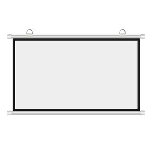 车载投影仪幕布便携户外车内宿舍儿童护眼30寸40寸50寸60寸简易壁挂幕布移动免打孔可移动挂环高清投影幕布