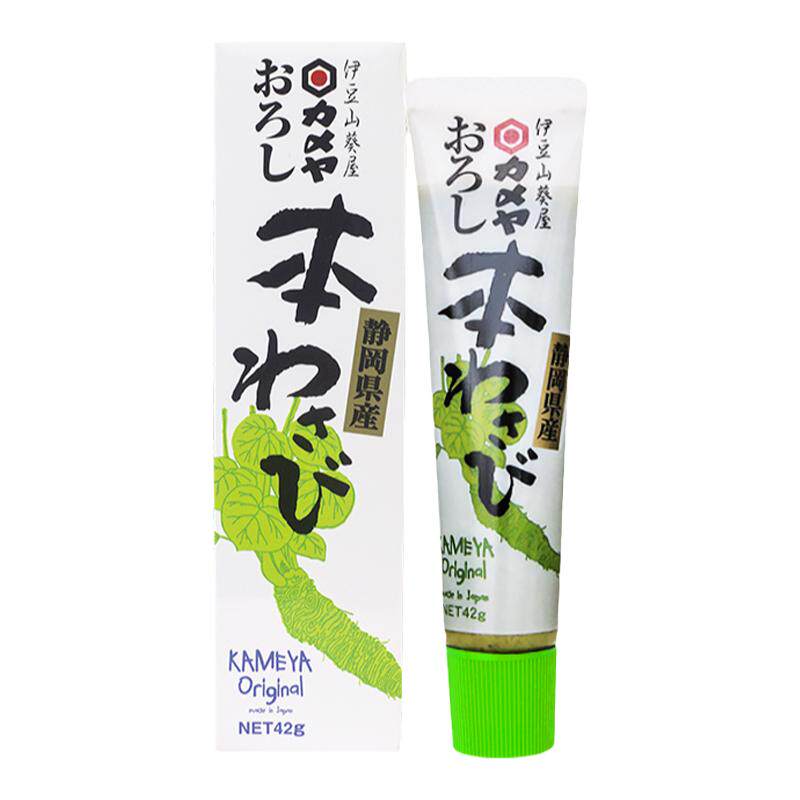日本进口静冈伊豆山葵芥末酱42g青芥末膏 寿司料理刺身酱油芥末