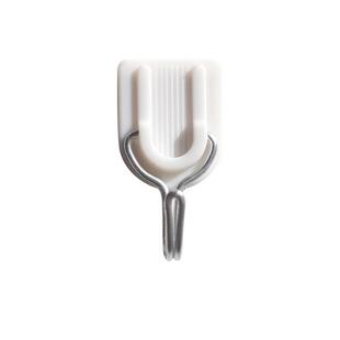 小挂钩特小号迷你厨房粘贴卫生间瓷砖粘钩挂墙壁挂勾免打孔白色的