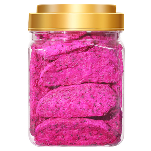 冻干火龙果干大块红心火龙果脆泡水泡茶水果片干烘焙专用商用零食