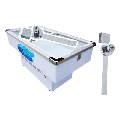 卧式雪糕冰柜锁防盗商用冷藏柜