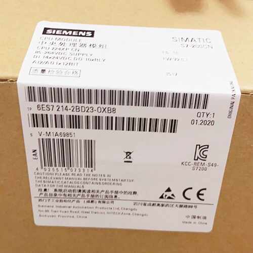 议价西门子6ES7214-2BD23-0XB8全新原装S7-200  CN CPU 224XP模块