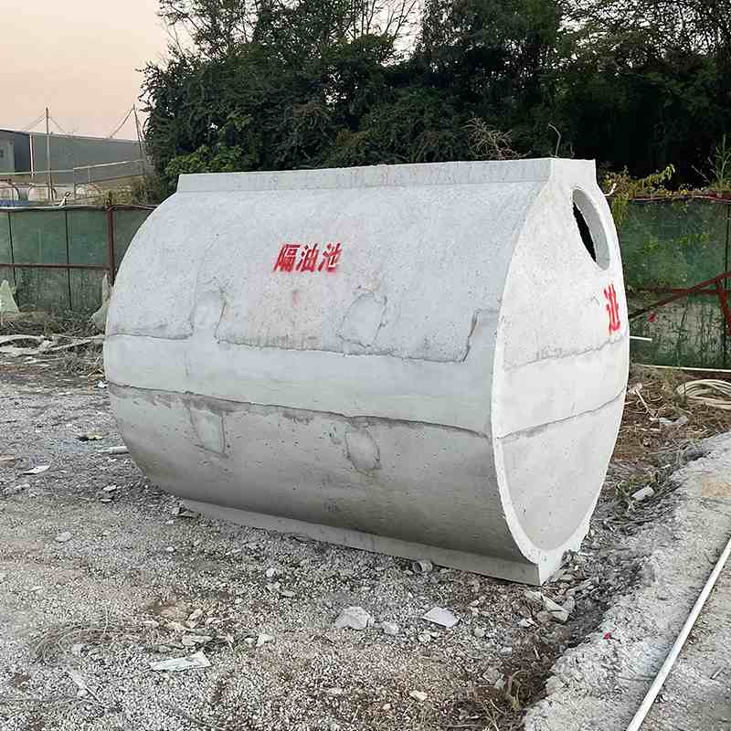 定制水泥化粪池 工程承接钢筋混凝土化粪池 隔油池消防水池沉淀池