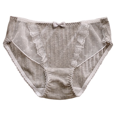 月色星纱~柔软可爱少女蕾丝内裤