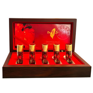 台湾红宝石牛樟芝滴丸高浓缩5瓶装野生椴木子实体牛樟菇萃取正品