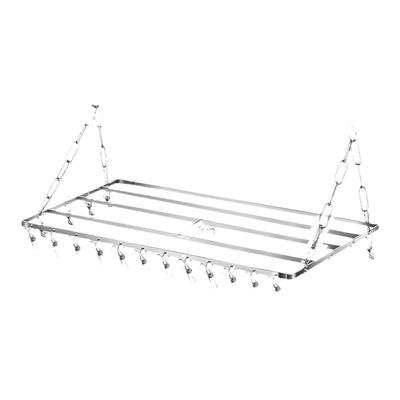 不锈钢阳台晾晒架晒袜子窗台