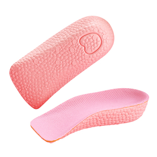 内增高鞋垫女增高垫男士足弓隐形减震七分后跟垫半垫靴子内增高垫