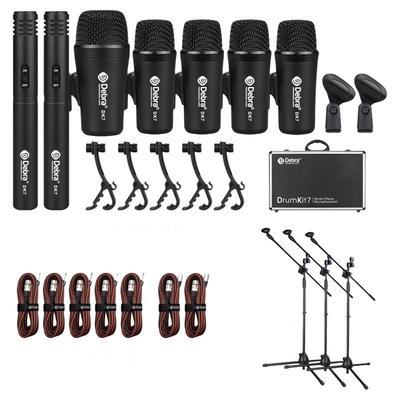 德贝乐鼓麦套装拾音底鼓麦鼓乐麦
