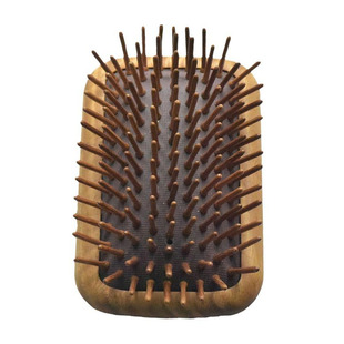 绿檀木气囊梳子女小号便携气垫按摩可爱古风防静电大板梳顺发刻字