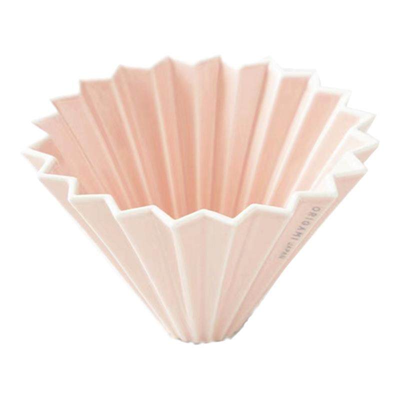 日本进口origami折纸滤杯陶瓷滤杯树脂新款蛋糕滤杯手冲咖啡v60