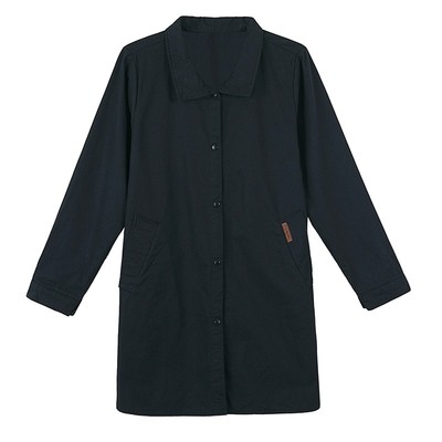 立领中长款宽松休闲薄款风衣外套