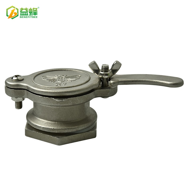 益蜂养蜂工具 不锈钢出蜜口水龙头 甩蜜机流蜜口 摇蜜机阀门 蜂具