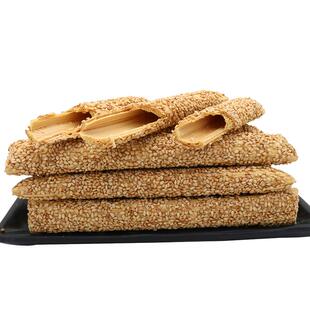 正宗怀旧纯正手工芝麻糖 芝麻杆芝麻棒棍麦芽糖 灶糖袋装老式糖果