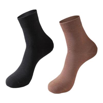 中筒袜南极人纯棉抗菌防臭男女款