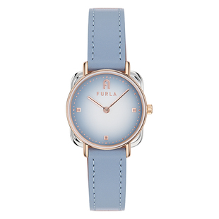 FURLA芙拉HERITAGE系列时尚简约渐变色石英手表女款