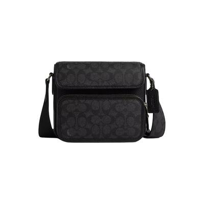 COACH/蔻驰男款商务单肩包