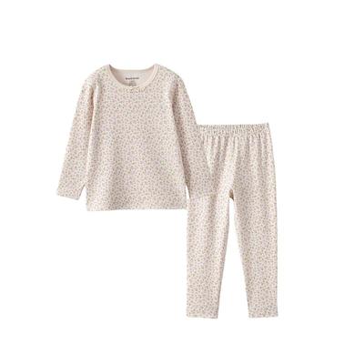 小黑托昵女童秋衣秋裤舒绒套装