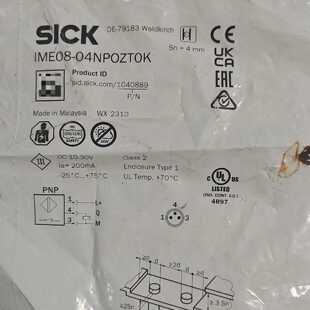 西克接近开关IME08-04NPOZT0K 订货号10408—议价