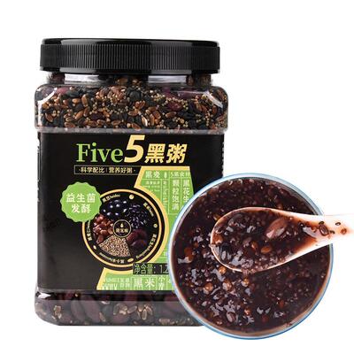 益生菌五黑五谷杂粮粥