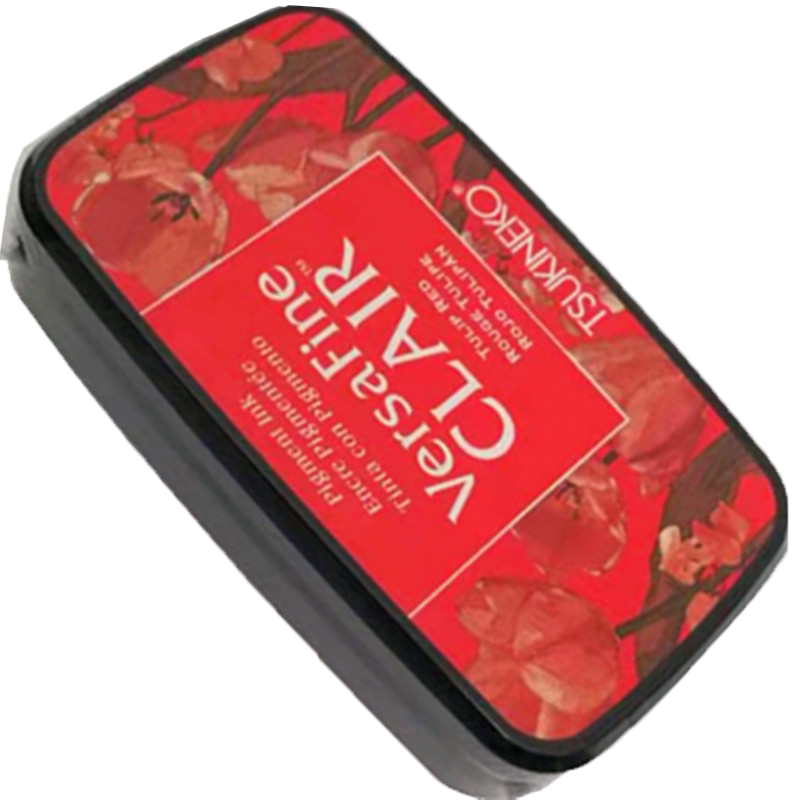 日本月猫VersaFine CLAIR 超级高细印台高铁手账印片橡皮章印台