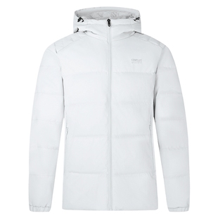 361羽绒服男2025秋冬新款短款连帽外套男款保暖休闲服防水运动服