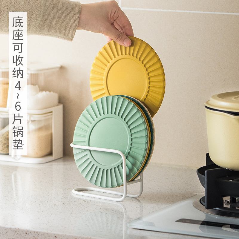 xyt餐垫家用厨房锅垫隔热垫防烫耐高温垫子硅胶餐桌垫盘垫杯垫