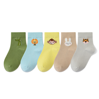 禾素时代抑菌防臭男女童棉袜